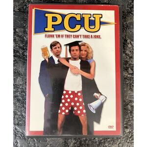 PCU (DVD, 2003) David Spade, Jeremy Piven Wide & Full Screen w/ Insert RARE OOP